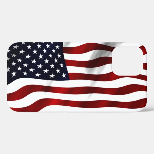 Amerikaanse vlagpatriottische onafhankelijkheidsda Case-Mate iPhone case (Achterkant (horizontaal))