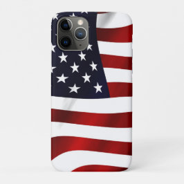 Amerikaanse vlagpatriottische onafhankelijkheidsda iPhone 11 pro hoesje