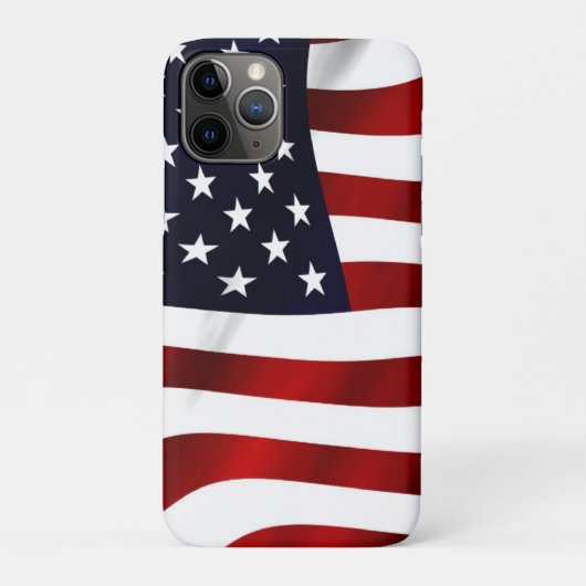 Amerikaanse vlagpatriottische onafhankelijkheidsda Case-Mate iPhone case (Achterkant)