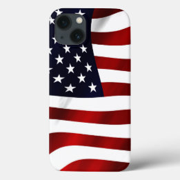 Amerikaanse vlagpatriottische onafhankelijkheidsda iPhone 13 hoesje