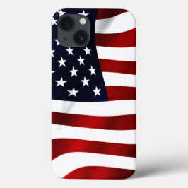 Amerikaanse vlagpatriottische onafhankelijkheidsda iPhone 13 hoesje