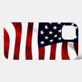 Amerikaanse vlagpatriottische onafhankelijkheidsda Case-Mate iPhone case (Achterkant (horizontaal))