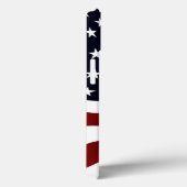 Amerikaanse vlagpatriottische onafhankelijkheidsda Case-Mate iPhone case (Achterkant / Rechts)