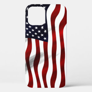 Amerikaanse vlagpatriottische onafhankelijkheidsda iPhone 12 pro hoesje