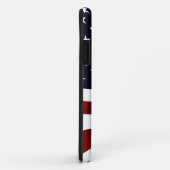 Amerikaanse vlagpatriottische onafhankelijkheidsda Case-Mate iPhone case (Achterkant/rechts)