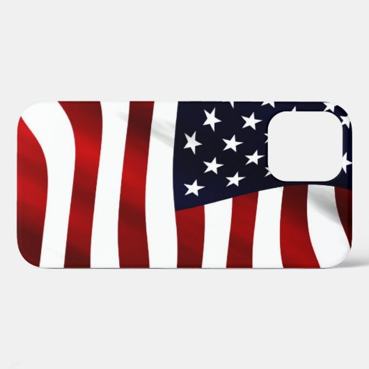 Amerikaanse vlagpatriottische onafhankelijkheidsda Case-Mate iPhone case (Achterkant (horizontaal))
