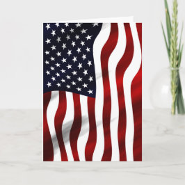 Amerikaanse vlagpatriottische onafhankelijkheidsda kaart
