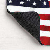Amerikaanse vlagpatriottische onafhankelijkheidsda muismat (Hoek)