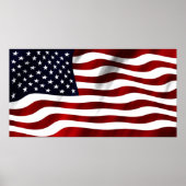 Amerikaanse vlagpatriottische onafhankelijkheidsda poster (Voorkant)