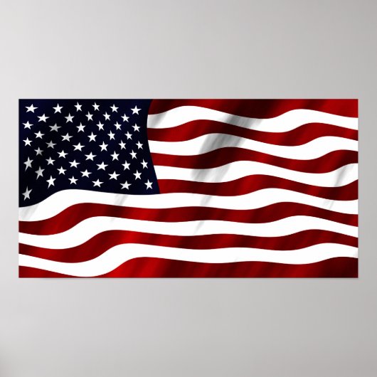 Amerikaanse vlagpatriottische onafhankelijkheidsda poster (Voorkant)