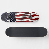 Amerikaanse vlagpatriottische onafhankelijkheidsda skateboard (Horizontaal)