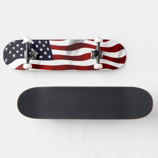 Amerikaanse vlagpatriottische onafhankelijkheidsda skateboard (Horizontaal)