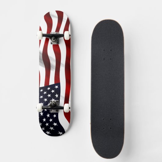 Amerikaanse vlagpatriottische onafhankelijkheidsda skateboard (Voorkant)