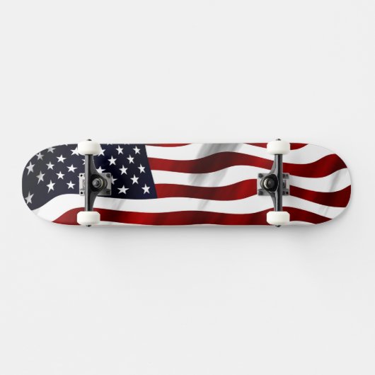 Amerikaanse vlagpatriottische onafhankelijkheidsda skateboard (Horizontaal)