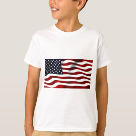 Amerikaanse vlagpatriottische onafhankelijkheidsda t-shirt