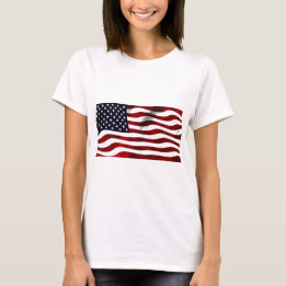 Amerikaanse vlagpatriottische onafhankelijkheidsda t-shirt