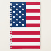 Amerikaanse vlagplanner planner (Voorkant)