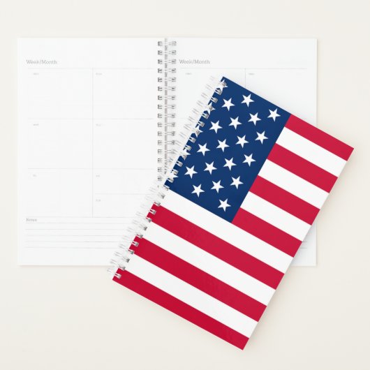 Amerikaanse vlagplanner planner (Display)