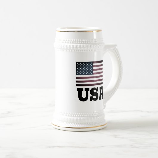  Amerikaanse vlagstaatbier mok (Voorkant rechts)