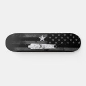 -Amerikaanse vlagster- en kanonskateboard Persoonlijk Skateboard (Horizontaal)