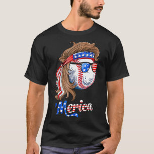 Amerikaanse vlagvaders 4 juli jongstleden t-shirt