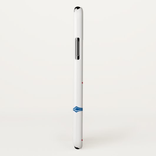 AMERIKAANSE VLAGVIRGIN MARY RELIGIOE ROZEN Case-Mate iPhone CASE (Achterkant / rechts)