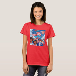 Amerikaanse Vlam T-shirt