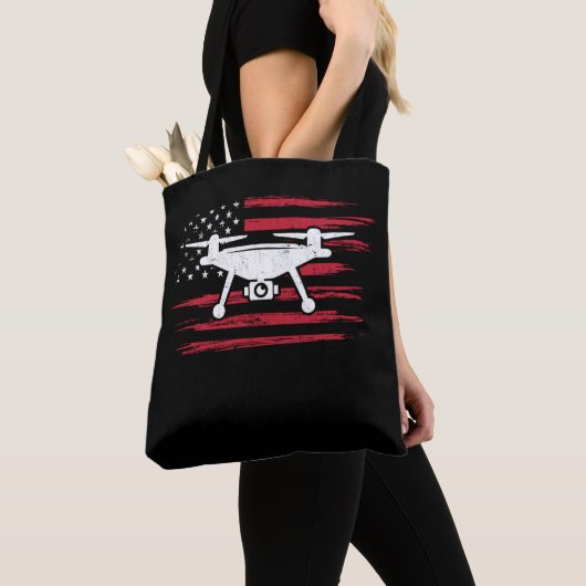 Amerikaanse vliegdekbestuurder Pilot VS-bestuurder Tote Bag (Dichtbij)