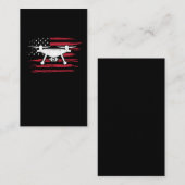 Amerikaanse vliegdekbestuurder Pilot VS-bestuurder Visitekaartje (Voorkant / Achterkant)