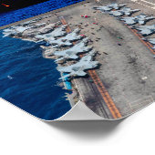 AMERIKAANSE VLIEGTUIG CARRIERS "MONTAGE" POSTER (Hoek)