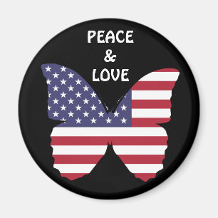 amerikaanse vlinder magnet