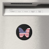 amerikaanse vlinder magnet (Insitu (Vaatwasser))