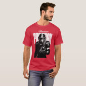 Amerikaanse Voetbal Aap T-shirt (Voorkant volledig)