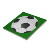Amerikaanse voetbal of voetbalbal tegeltje (Zijkant)