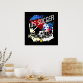 Amerikaanse voetbal poster (Keuken)