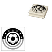 Amerikaanse Voetbal Rubberstempel (Gestempeld)