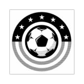 Amerikaanse Voetbal Rubberstempel (Afrduk)
