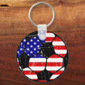 Amerikaanse Voetbal Sleutelhanger (Voorkant)