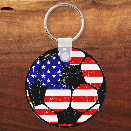 Amerikaanse Voetbal Sleutelhanger (Voorkant)