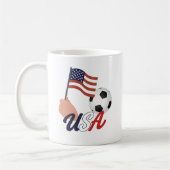 Amerikaanse Voetbal Trots Koffiemok (Links)