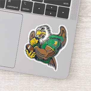 Amerikaanse voetbal valk sticker