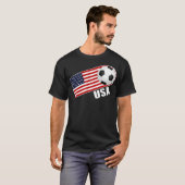Amerikaanse voetbalbeker t-shirt (Voorkant volledig)