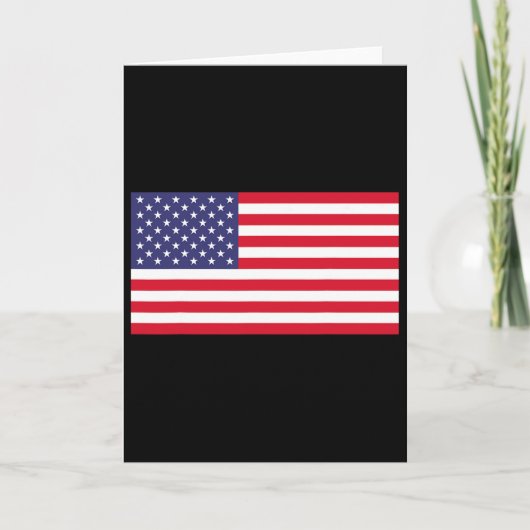 Amerikaanse Voetbalhelm VS Vlag  Kaart (Voorkant)