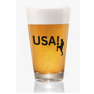 Amerikaanse voetballer glas