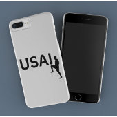 Amerikaanse voetballer iPhone hoesje
