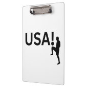 Amerikaanse voetballer klembord (Links)