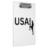 Amerikaanse voetballer klembord (Rechts)