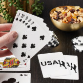 Amerikaanse voetballer pokerkaarten (Insitu)