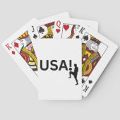 Amerikaanse voetballer pokerkaarten (Achterkant)