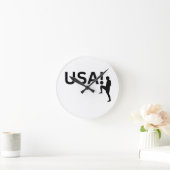 Amerikaanse voetballer ronde klok (Huis)